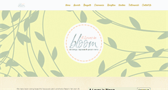 Desktop Screenshot of alovesinbloom.com